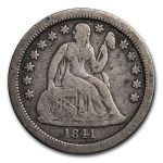 1841-O Liberty Seated Dime Fine