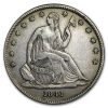 1841-O Liberty Seated Half Dollar XF