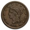 1842 Large Cent Sm Date VG