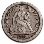 1842 Liberty Seated Dime Fine