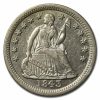 1843 Liberty Seated Half Dime AU