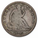 1843-O Liberty Seated Half Dollar Good