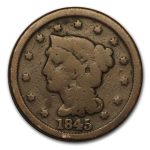 1845 Large Cent Good