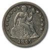 1845 Liberty Seated Dime VG