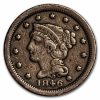 1846 Large Cent Sm Date VG