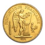 1848-1849 France Gold 20 Francs Lucky Angel Avg Circ