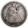 1848 Liberty Seated Half Dollar Fine