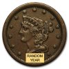 1849-1857 Braided Hair Half Cent XF