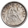 1849 Liberty Seated Half Dime AU