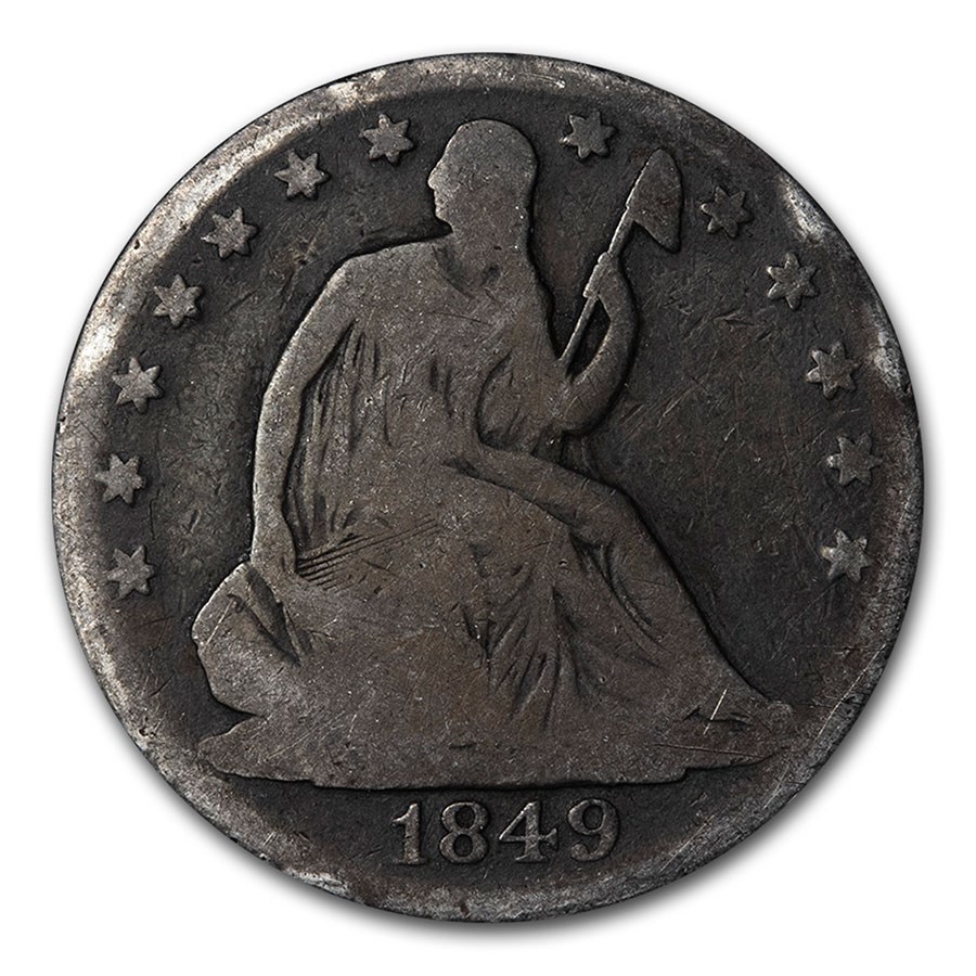1849-O Liberty Seated Half Dollar Good
