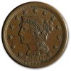 1850 Large Cent AU
