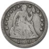 1850 Liberty Seated Dime VF