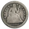 1850-O Liberty Seated Dime Good