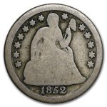 1852 Liberty Seated Dime Good