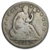 1853 Liberty Seated Half Dollar w/Arrows & Rays Good