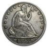 1853-O Liberty Seated Half Dollar w/Arrows & Rays XF