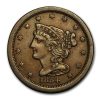 1854 Half Cent AU