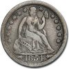 1854 Liberty Seated Dime w/Arrows XF
