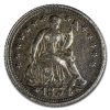 1854 Liberty Seated Half Dime XF