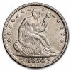 1854 Liberty Seated Half Dollar AU