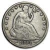1854 Liberty Seated Half Dollar w/Arrows Fine
