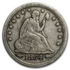 1854 Liberty Seated Quarter VF w/Arrows