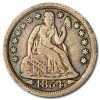 1854-O Liberty Seated Dime w/Arrows Fine