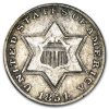 1854 Three Cent Silver VF