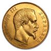 1855-1859 France Gold 50 Francs Napoleon III AU