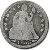 1855 Liberty Seated Dime w/Arrows Good/VG