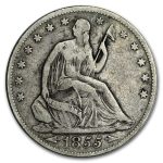 1855-O Liberty Seated Half Dollar w/Arrows VF