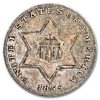 1855 Three Cent Silver VF