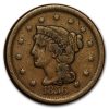 1856 Large Cent Slanted 5 Fine