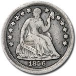 1856 Liberty Seated Half Dime Fine