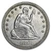 1856 Liberty Seated Quarter AU