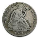1856-O Liberty Seated Half Dollar Good
