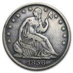 1856-O Liberty Seated Half Dollar VF