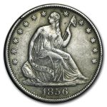 1856-O Liberty Seated Half Dollar XF