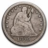 1856-O Liberty Seated Quarter VG