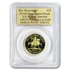1857/0 $10 49er Horseman .913 Fine Cal Gold PCGS