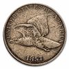 1857 Flying Eagle Cent MPD in Eagle VF