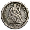1857 Liberty Seated Dime VF