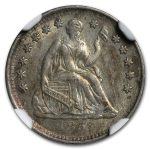 1857 Liberty Seated Half Dime AU