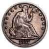 1857 Liberty Seated Half Dollar XF