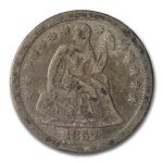 1857-O Liberty Seated Dime VG