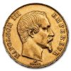 1858-A France Gold 50 Francs Napoleon III AU