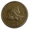1858 Flying Eagle Cent Large Letters AU