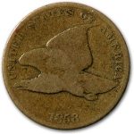 1858 Flying Eagle Cent Small Letters Good