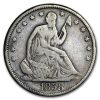 1858 Liberty Seated Half Dollar Fine