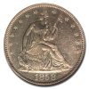1858 Liberty Seated Half Shipwreck Effect NGC (SS-Republic)